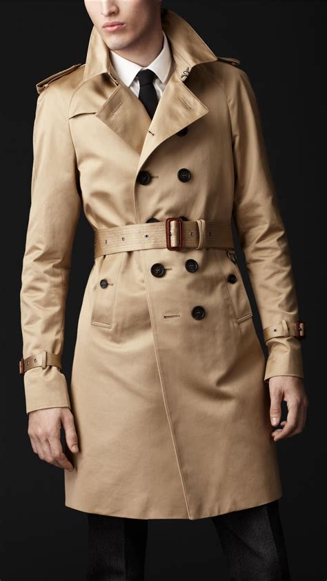 burberry trench coat sleeves too long|Burberry long trench coat men.